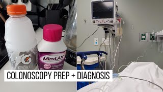 VLOG  Colonoscopy Prep Diagnosis [upl. by Durante443]