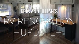 RV Motorhome Renovation Update [upl. by Nehtiek954]