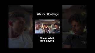 Hilarious Whisper Challenge 🤣 He Was Gettint Them All Wrong 💀 [upl. by Enair810]