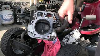 24hp BampS Engine Head Gasket Replacement [upl. by Edris]