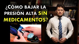 🔴 ¿Cómo bajar la PRESIÓN ALTA sin medicamentos en pacientes hipertensos [upl. by Hebner246]