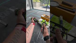 HOW TO FIX HAIRLINE CRACKS ON SOLID BLOCK WALLS diy ytshorts youtube tips painting viral [upl. by Nosduj]