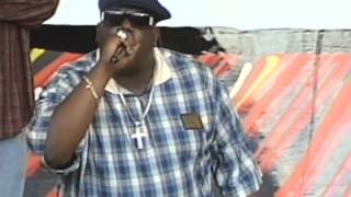 Notorious BIG Throws Water Bottle At Big Kap [upl. by Akerue]