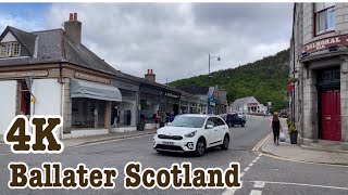 🏴󠁧󠁢󠁳󠁣󠁴󠁿walk around Ballater Scotland4K 60fpson the way by moo family Vlogs [upl. by Lamahj]