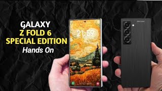 Samsung Galaxy Z Fold 6 Ultra Thinnest Foldable Yet for Asia [upl. by Guglielma]