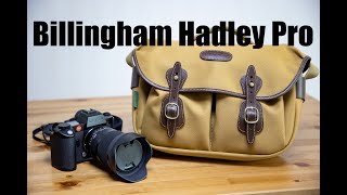 빌링햄 하들리 프로 리뷰 Billingham Hadley Pro [upl. by Yrdua]