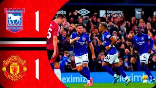 Ipswich Town vs Manchester United 11 Highlights Goals  Premier League  20242025 [upl. by Neelyt356]