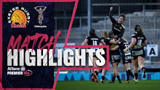 MATCH HIGHLIGHTS Exeter Chiefs Women v Harlequins Women [upl. by Lib978]