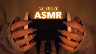 ASMR  gentle amp sensitive ear attention  no talking [upl. by Akemyt]