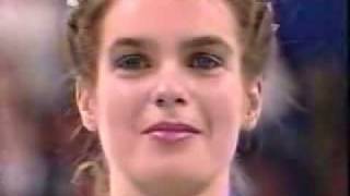 Katarina Witt 1987 Worlds medal ceremony2 [upl. by Zaraf]