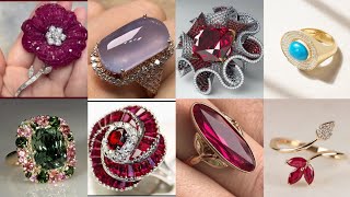 Beautiful 😍 100 Rings Design Stunning rings collection you must have to watch [upl. by Estell]