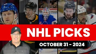 Free NHL Picks 103121  Hockey Predictions  Lets Cash it [upl. by Delainey]