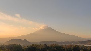 Actividad Volcán Popocatépetl está en vivo [upl. by Selby]