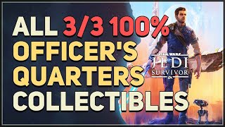 Officers Quarters 100 All Collectibles Star Wars Jedi Survivor [upl. by Alesig]