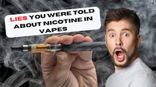 Does nicotine in Vapes cause Cancer [upl. by Anirhtak980]