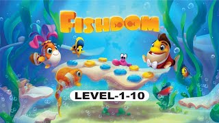 Fishdom Gameplay Level 110  Puzzle Game  Moon Gaming fishdom puzzlegame gameplay [upl. by Nnayecats]