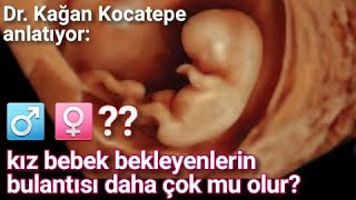 Hamilelikte bulantısı ve kusması olan anne adaylarının daha çok kız çocukları mı olur [upl. by Teerprah255]