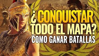 Assassins Creed Odyssey  ¿Se puede Conquistar todo el MAPA Como GANAR SIEMPRE TODAS BATALLAS [upl. by Tugman]