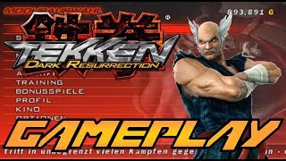 Tekken 5 Dark Resurrection Gameplay StoryMode PSP  Heihachi Mishima [upl. by Wyatan31]