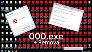 000exe  removal [upl. by Ahsirk376]