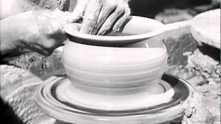 POTTERS WHEEL BBC Interlude Film 195060s [upl. by Llekim576]