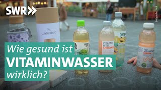 Wasser mit Vitaminen Überteuerte Mogelpackungen  Marktcheck SWR [upl. by Schiffman408]