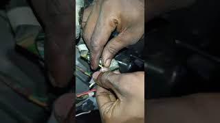 Bike AC to DC connection LED light setting shorts video [upl. by Neerak260]