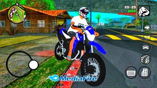 O MELHOR GTA MOTO VLOG PARA ANDROID LINK DIRETO GTA SAN ANDREAS MODIFICADO GTA LITE [upl. by Melas727]