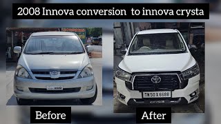 2008 innova conversion to innova crysta [upl. by Cammi]