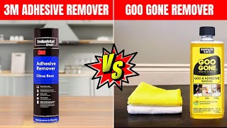 Goo Gone vs 3M Adhesive Remover Which Is Most Effective Adhesive Remover [upl. by Ultan]