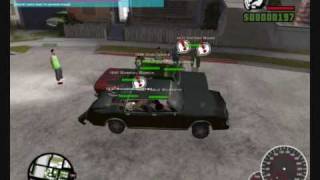 Los Malvados Driveby  Valhalla Gaming MTA [upl. by Halli266]