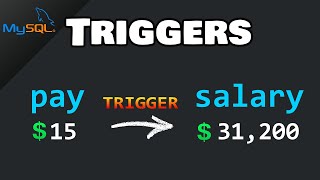 MySQL TRIGGERS [upl. by Loleta]