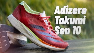 Adizero Takumi Sen 10 Performance Review：十年匠造，短程王者！钉鞋以下无对手 [upl. by Ormsby]