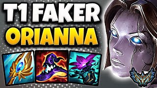 T1 Faker Orianna MID vs Aurelion Sol  Korea Challenger Patch 145 ✅ [upl. by Cleon]