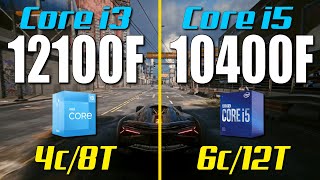 i3 12100F vs i5 10400F Test in 8 Games [upl. by Ahsenev902]