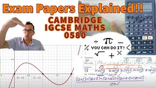 IGCSE Maths 0580 MayJune 2023 Paper 41 Extended  058041MJ23 [upl. by Hwu]