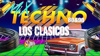 MIX TECHNO DE LOS 80 Y 90 CLÁSICOS DE ORO DJ JIM OFICIAL [upl. by Lletnom]