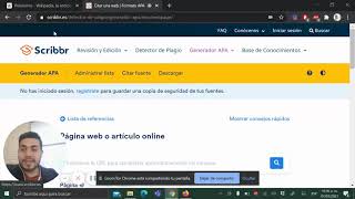 Citar páginas web en APA en 10 segundos [upl. by Enimajneb]