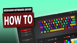 How to Get Redragon K617 Fizz 60 Wired RGB Mechanical Keyboard Driver [upl. by Oilisab43]