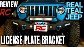 Review Rough Country License Plate Bracket RS138 [upl. by Monk]