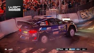 WRC  Rally Guanajuato México 2017 CDMX Street Stage Ott Tänak [upl. by Eceined]