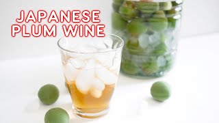 How to make Japanese Plum Wine  Umeshu 梅酒 [upl. by Aydan]