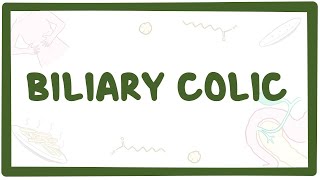 Biliary colic gallbladder attack  causes symptoms diagnosis treatment pathology [upl. by Lacey]