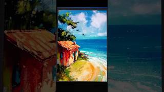 How to paint a “LANDSCAPE” art procreate drawing digitalart procreateart foryou fyp fypシ゚ [upl. by Flosi432]