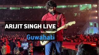 Arijit Singh Live in Barsapara stadium  Guwahati 2023  HD clips  Concert for harmony [upl. by Noirda280]