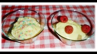 POSTRE DE FRUTA CON CREMA PASTELERA  RECETA FÁCIL Y RÁPIDA [upl. by Albertine]