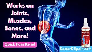 Doctor Kill Pain Quick Relief Spray Natural Fast Acting and Safe [upl. by Paton517]