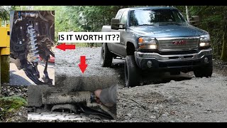 Coil Over Conversion Review LBZ Duramax Off Road [upl. by Angelique]