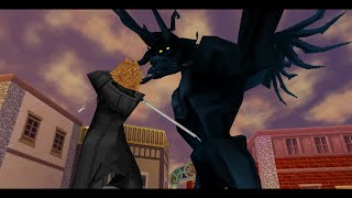 Kingdom Hearts 3582 Days Roxas and Xion vs Darkside Proud Mode No Damage [upl. by Yleoj]