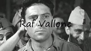 How to Pronounce Raf Vallone [upl. by Danyelle184]